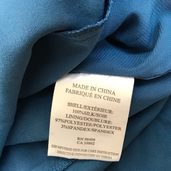 Theory sleeves silk top - Picture 3 of 3